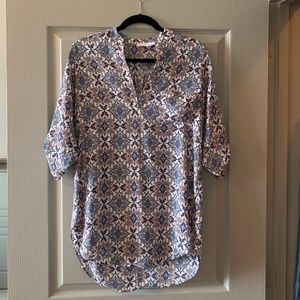 Paisley V-Neck Tunic